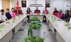 Stajyer öğrencilere kurum tanıtımı yapıldı