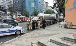 Sultangazi'de tankerden çıkan basınçlı hava paniğe neden oldu