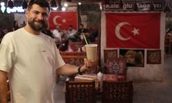 Tarihi mağarada serinleten lezzet: Soğuk menengiç kahvesi
