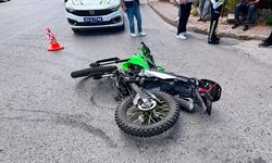 Tavşanlı'da otomobil ile motosiklet çarpıştı: 1 yaralı