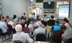 Tekirdağ Emniyeti Aydoğdu Mahallesi'nde vatandaşlarla buluştu