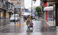 Tekirdağ'da yağmur etkili oldu