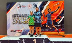 Tekirdağlı milli badmintoncudan altın ve bronz madalya
