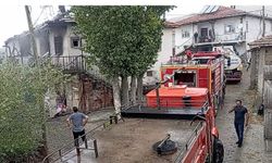 Tokat'ta yanan ev kullanılmaz hale geldi