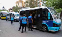 Toplu taşıma araçlarına yönelik denetimler sürüyor