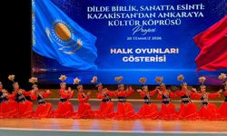 Türkiye-Kazakistan dostluğu halk oyunlarıyla sahneye taşındı