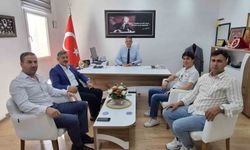 Uçak'tan Bodrum Kaymakamı Sırmalı ve İlçe Milli Eğitim Müdürü'ne ziyaret