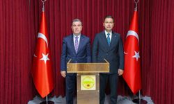 Vali Eldivan'dan Kaymakam Yıldırım'a hayırlı olsun ziyareti