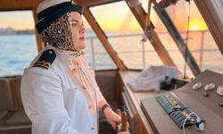 Van Gölü'nün ilk kadın kaptanı: Dümen artık ona emanet