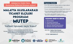 Yeşilyurt'ta Malatya Uluslararası Ticaret Elçileri Programı (MUTEP) Başlıyor