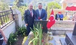 Zonguldak'ta 15 Temmuz Demokrasi ve Milli Birlik Günü'nde şehitlik ziyareti
