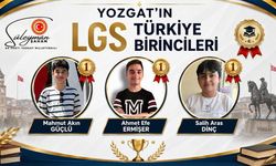 LGS'de 3 Türkiye birincisi Yozgat'tan çıktı