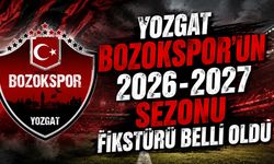 Yozgat Bozokspor'un 2026-2027 sezonu fikstürü belli oldu