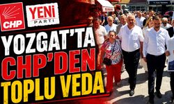 Yozgat'ta CHP'den Toplu Veda