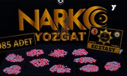 YOZGAT'TA UYUŞTURUCU OPERASYONU: 985 ADET ECSTASY ELE GEÇİRİLDİ