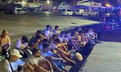 25 Düzensiz göçmen ve 2 göçmen kaçakçısı yakalandı