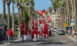 30 Ağustos Zafer coşkusu Marmaris'te törenler ile başladı