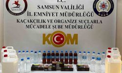 37 litre el yapımı sahte içki ele geçirildi
