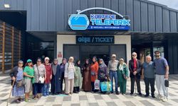 65 yaş üstü bireyler teleferikle Kuzuyayla'yı keşfetti