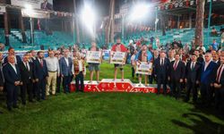 Aba Güreşi Festivali'nde güreş ağası Türk Devletleri Teşkilatı Aksakallar Heyeti Başkanı Binali Yıldırım oldu