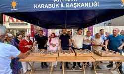 AK Parti'den vatandaşlara lokma ikramı