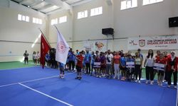 ANALİG tenis müsabakalarının açılış seremonisi yapıldı