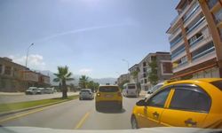 Ani şerit değiştirem taksi kazaya neden oluyordu