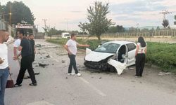 Ankara'da kontrolden çıkan otomobil takla attı: 2 yaralı