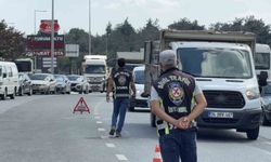 Arnavutköy'de hafriyat kamyonlarına sıkı denetim: 70 sürücü ve araç sahibine 701 bin lira ceza