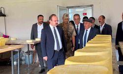 Arpaçay'da Kaymakam Güvenç'ten üretim tesisine ziyaret: Yerel üretime destek vurgusu