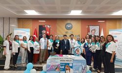 Aydın Şehir Hastanesi'nde anne sütünün önemine dikkat çekildi