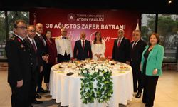 Aydın'da Zafer Bayramı resepsiyonu gerçekleştirildi