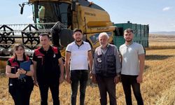 Aydıntepe'de başlayan hububat hasadında biçerdöver kontrolleri yapıldı