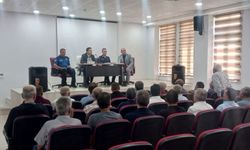 Aydıntepe'de muhtarlarla istişare toplantısı yapıldı, pazar esnafı ziyaret edildi