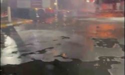 Ayvalık'ta fabrika arazisinde yangın paniği