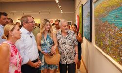 Ayvalık'ta Ressam Devrim Erbil ve sanat dünyasının usta isimleri buluştu