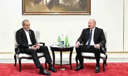 Azerbaycan Cumhurbaşkanı Aliyev, İran Cumhurbaşkanı Pezeşkiyan ile Bişkek'te görüştü