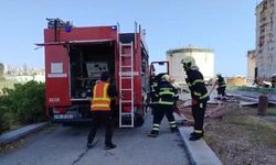 Azerbaycan'da petrol tankında çıkan yangına hızlı müdahale