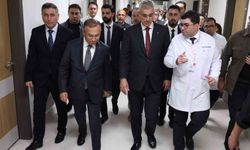 Bakan Memişoğlu'ndan saldırıya uğrayan Yeni Parti Milletvekili Meriç'e ziyaret