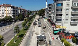 Balıkesir Büyükşehir, Savaştepe Caddesi'ni yeniliyor