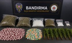 Bandırma'da 8 ayda 21 kilodan fazla uyuşturucu ele geçirildi