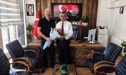 Başkan Arıkan, İlçe Milli Eğitim Müdürü Uğurlu ile görüştü