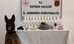 Batman'da 10 binden fazla uyuşturucu hap ele geçirildi