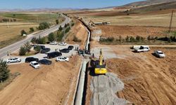 Bayburt Kırklartepe Barajı sulama inşaatında inceleme