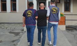 Bayburt'ta 12 yıl 6 ay hapis cezası bulunan hükümlü yakalandı