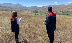 Bayburt'ta işlenmeyen tarım arazileri için saha çalışması sürüyor