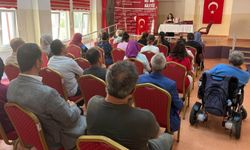 Bayburt'ta özel bireylere ve personele sağlıklı yaşam eğitimi verildi