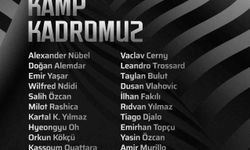 Beşiktaş'ın Corendon Alanyaspor maçı için kamp kadrosu belli oldu