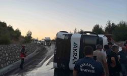 Bilecik'te 2 tır çarpıştı, 1 kişi yaralandı