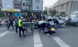 Bilecik'te motosikletin çarptığı yaya yaralandı